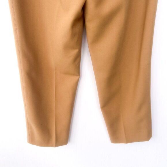 NWT Ann Taylor Brown Khaki Lana Slim Pant Ankle Length Size 12 - Picture 11 of 11